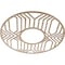 Ekena Millwork Empire Wood Fretwork Pierced Ceiling Medallion, Red Oak, 36"OD x 13 1/8"ID x 3/8"T CMWP36X36X0375EPRO - alternate 4